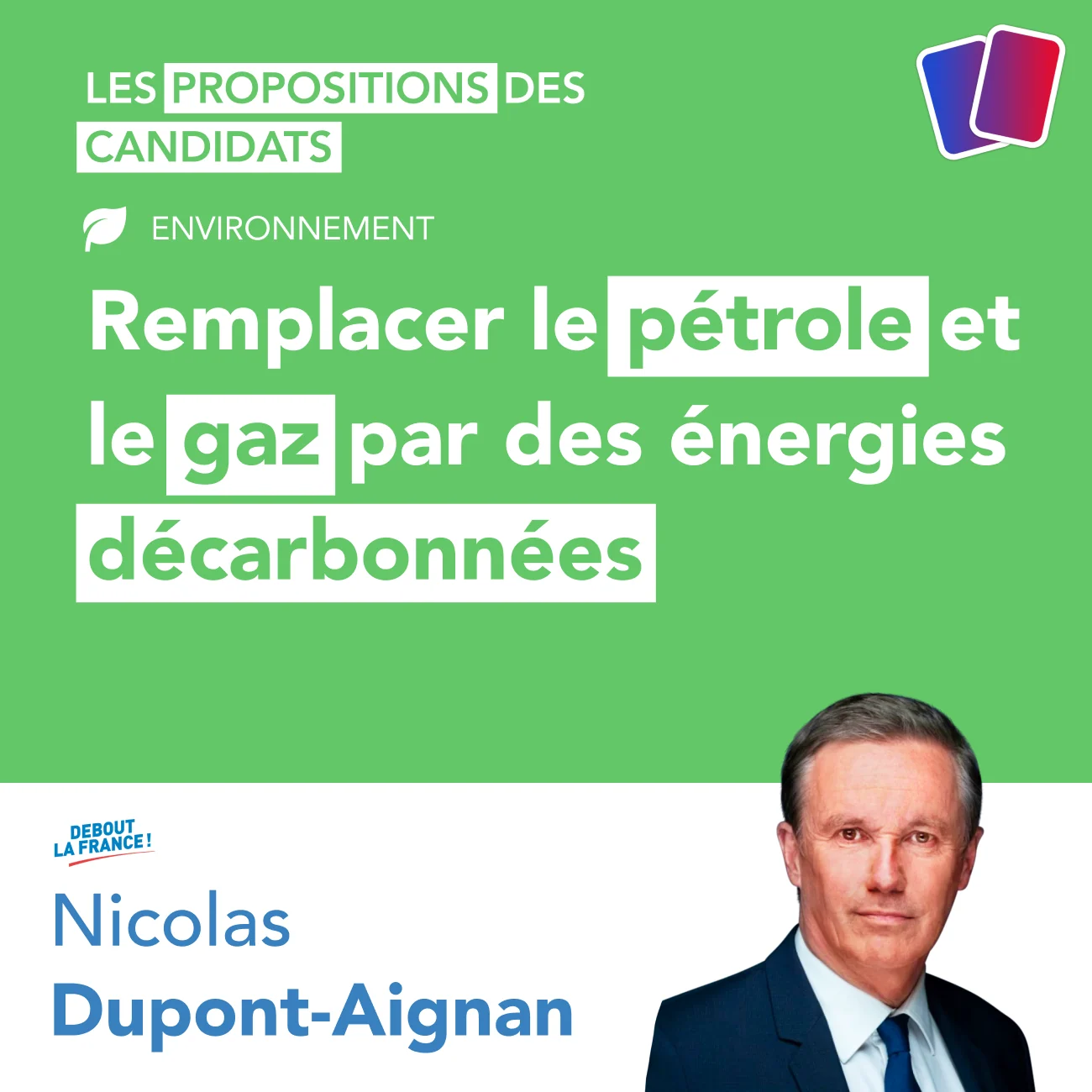 Elyze — publication sur les propositions des candidats