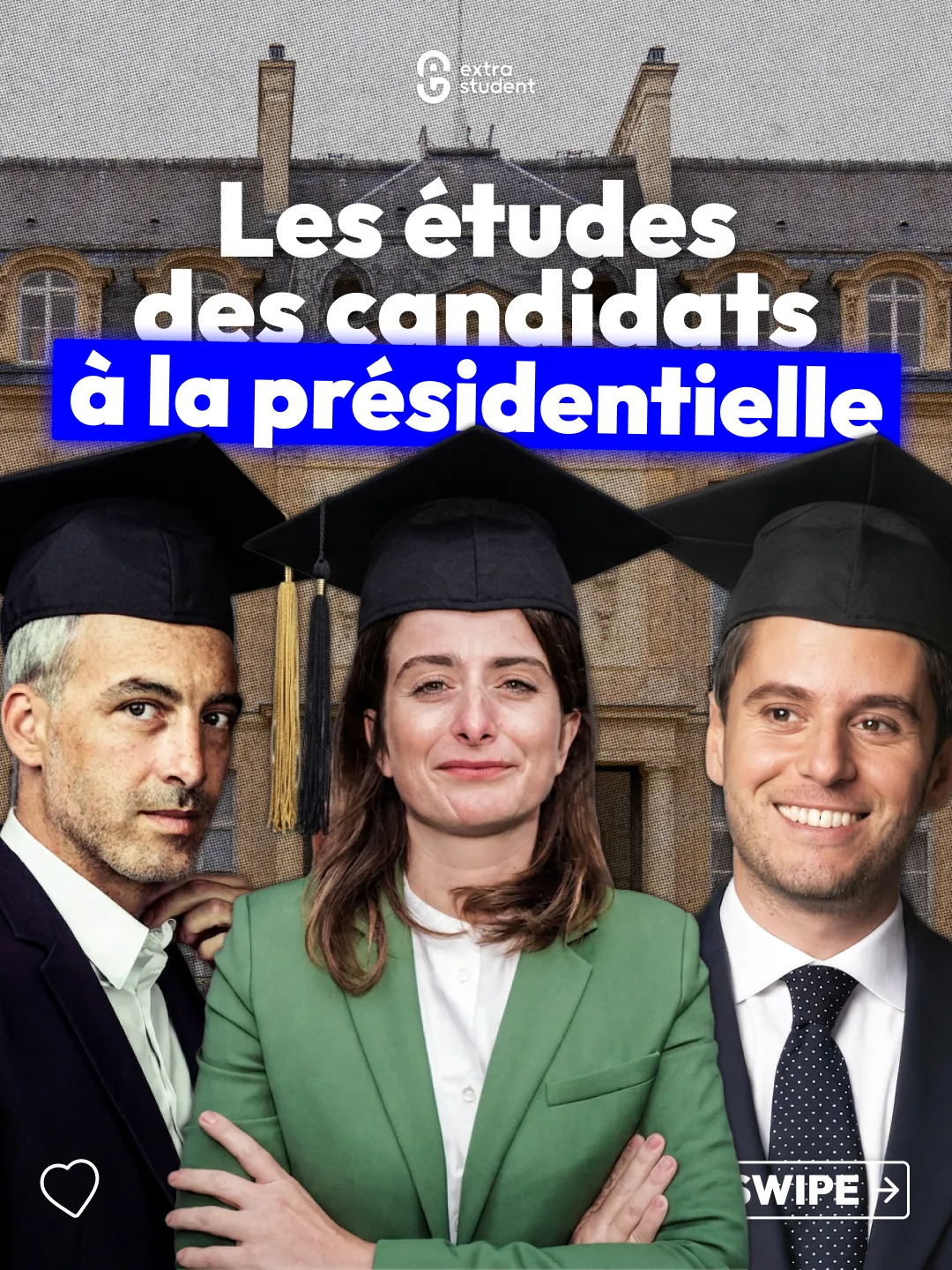 ExtraStudent — Les études des candidats